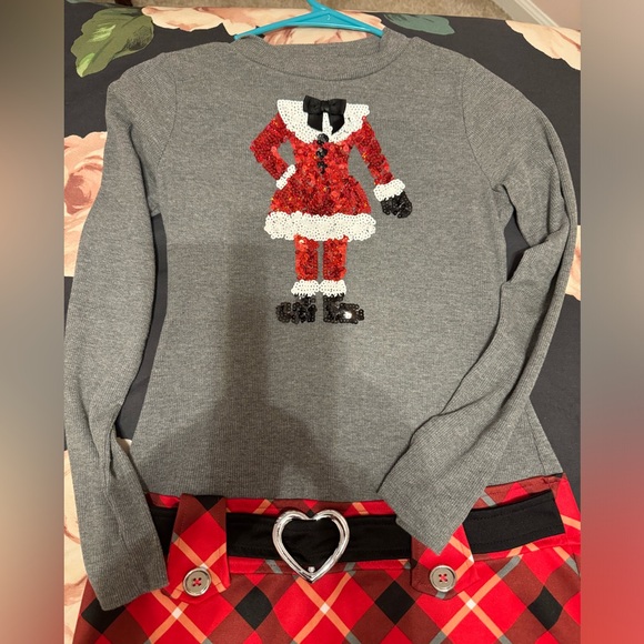 Girls XL ( 14-16) Christmas Dress by Pink & Violet - Picture 2 of 4